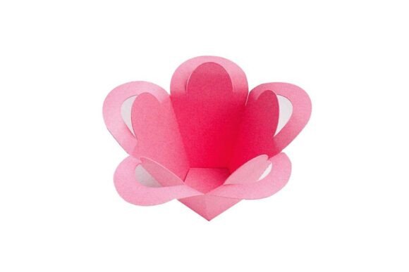 3D Flower Bowl Shape Favour Bag Paper: A 3D SVG Review for Gift Boxes