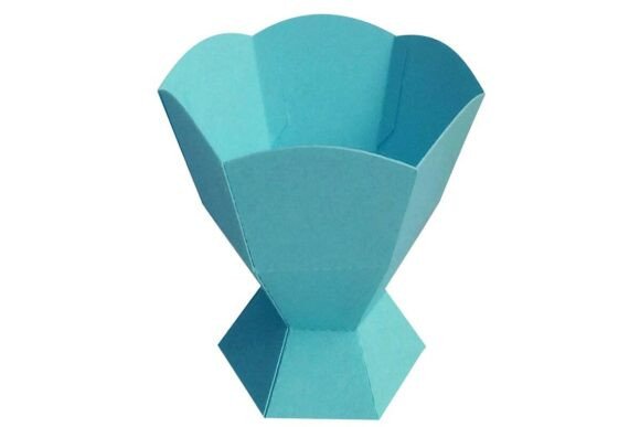 3D Sundae Bowl Shape Favour Paper Bag