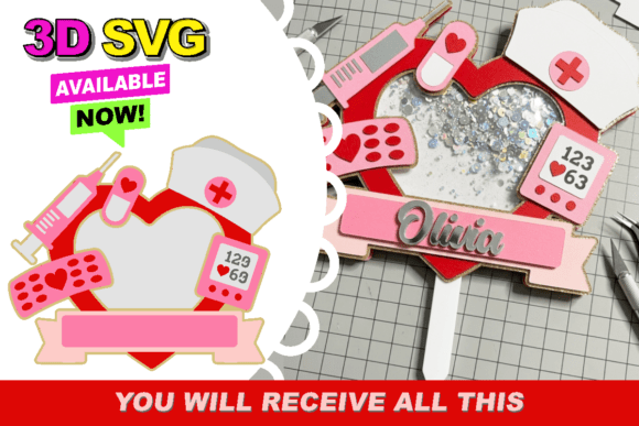 Nurse Medical Holiday 3D Shaker SVG: A Publisher’s Review for Life Events And Celebrations